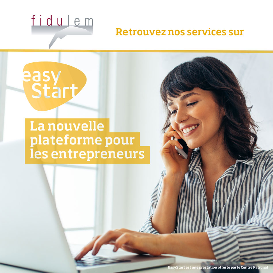 Fiduciaire partenaire EasyStart du Centre Patronal